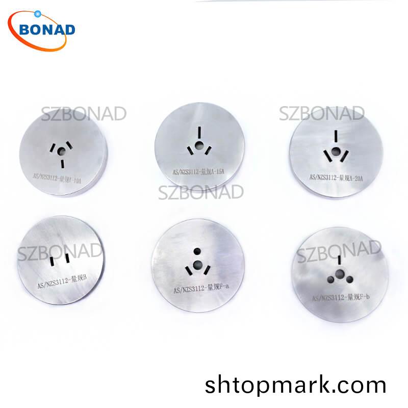 AS/NZS3112 / BS1363-2 / VDE0620 Australian New Zealand Plug Socket Gauge